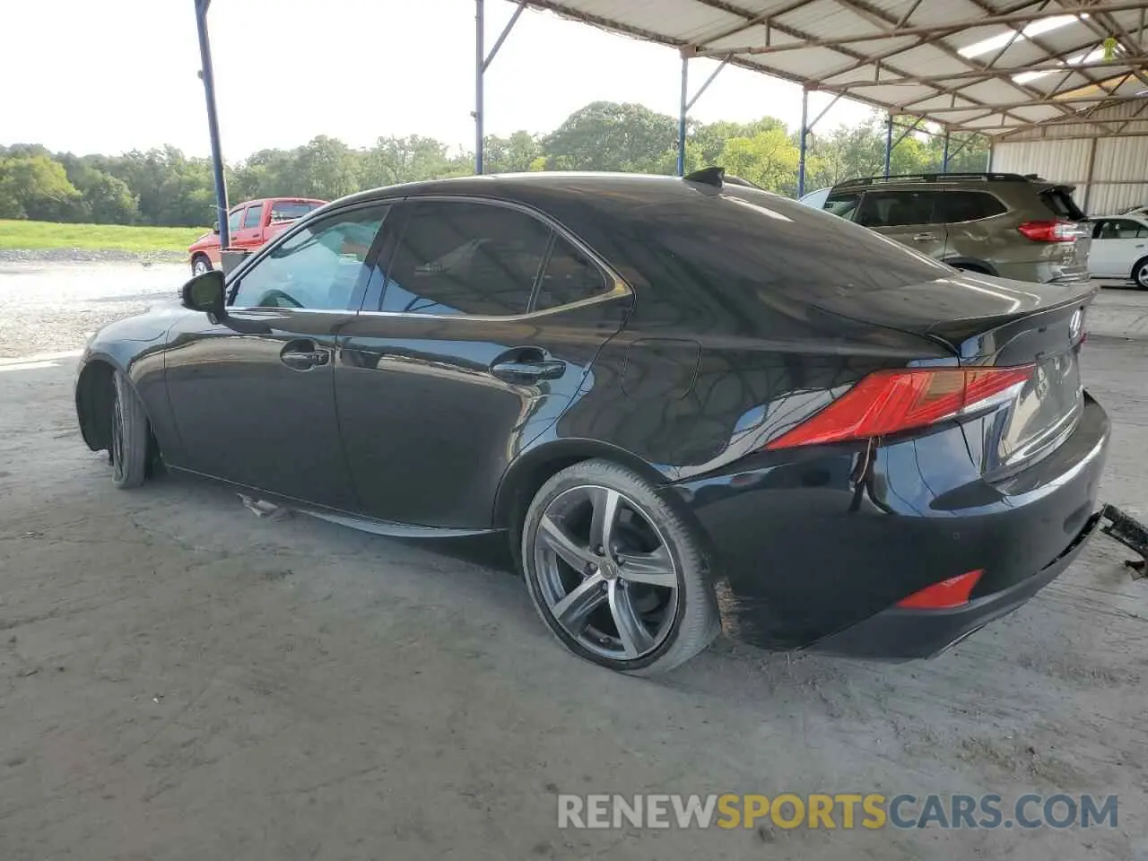 2 Photograph of a damaged car JTHDA1D20L5104512 LEXUS IS 2020