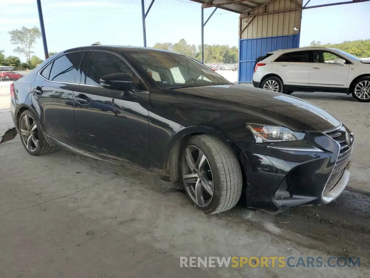 4 Photograph of a damaged car JTHDA1D20L5104512 LEXUS IS 2020