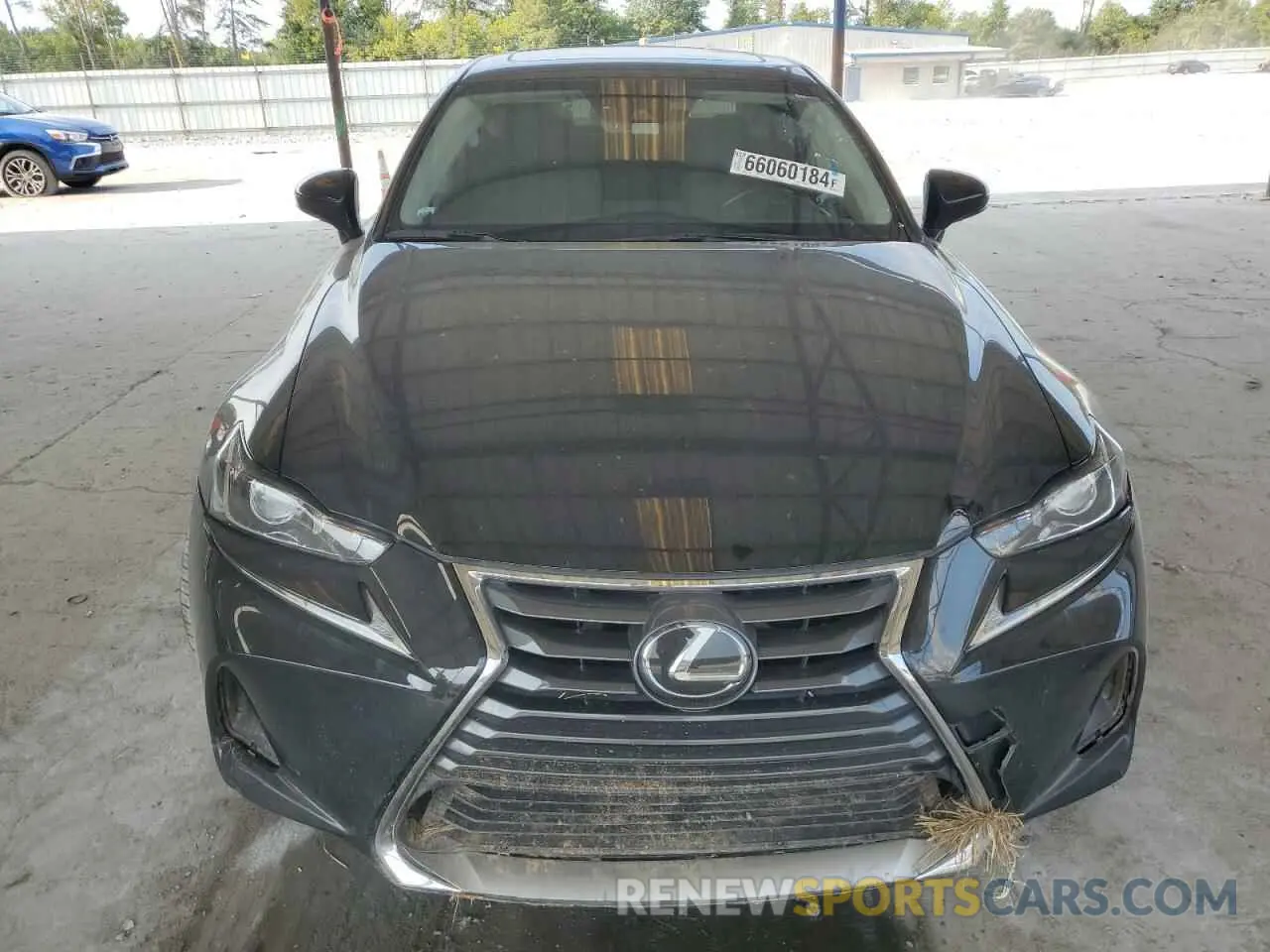 5 Photograph of a damaged car JTHDA1D20L5104512 LEXUS IS 2020