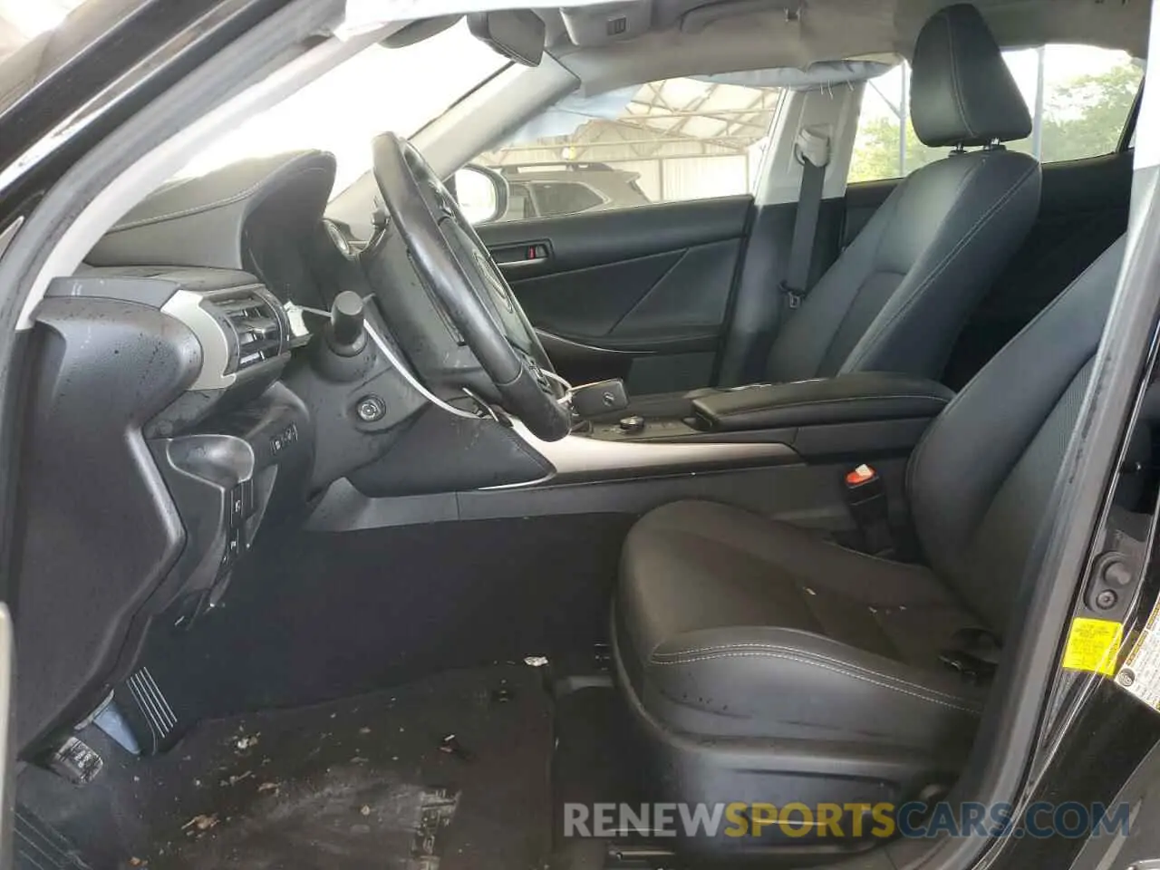 7 Photograph of a damaged car JTHDA1D20L5104512 LEXUS IS 2020