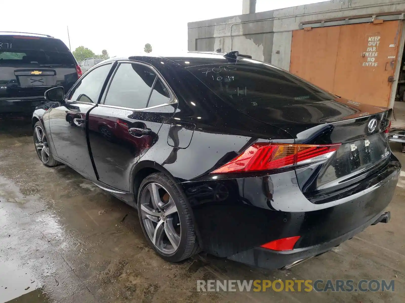 3 Photograph of a damaged car JTHDA1D20L5107085 LEXUS IS 2020