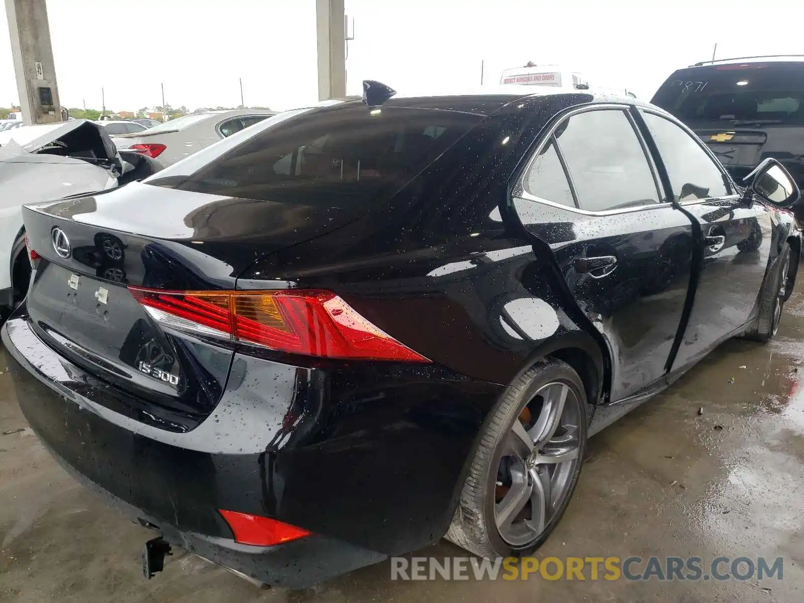 4 Photograph of a damaged car JTHDA1D20L5107085 LEXUS IS 2020