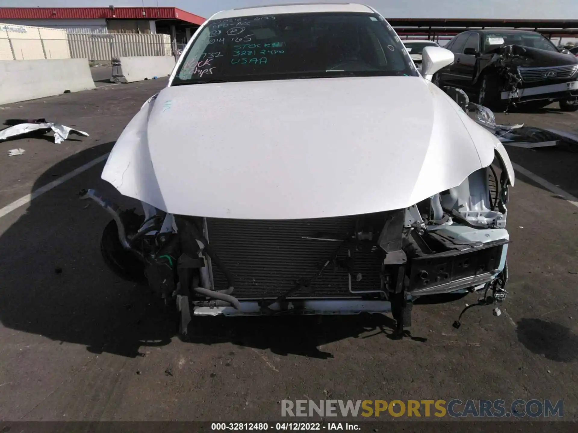 6 Photograph of a damaged car JTHDA1D22L5106732 LEXUS IS 2020