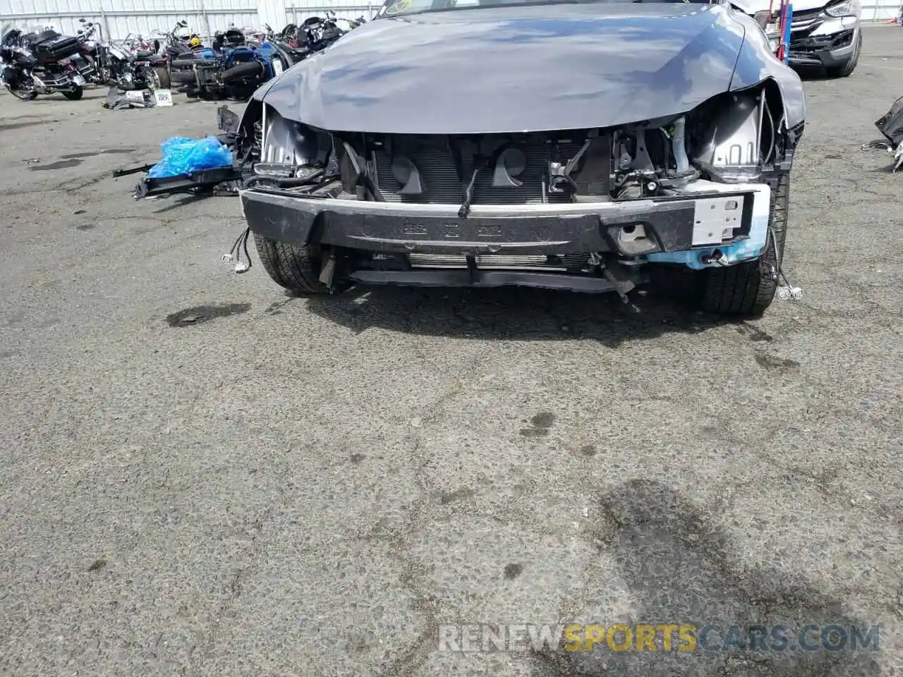 9 Photograph of a damaged car JTHDA1D25L5106708 LEXUS IS 2020