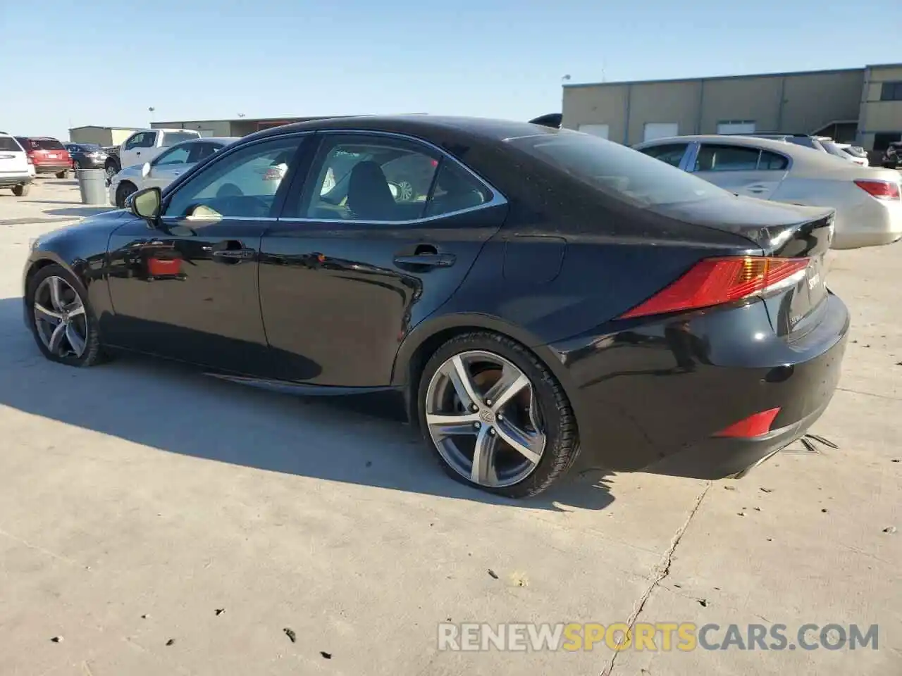 2 Photograph of a damaged car JTHDA1D26L5103199 LEXUS IS 2020