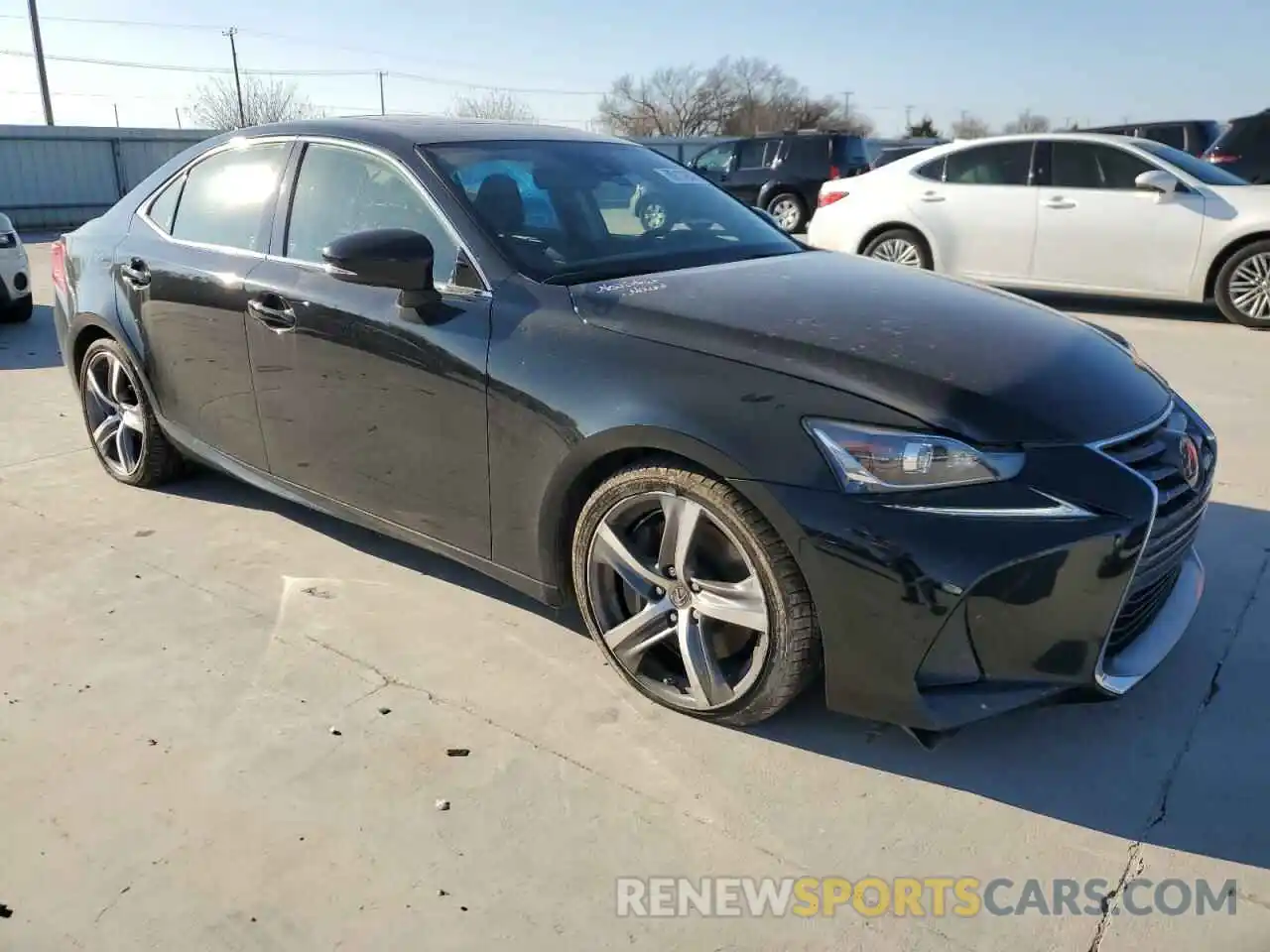 4 Photograph of a damaged car JTHDA1D26L5103199 LEXUS IS 2020