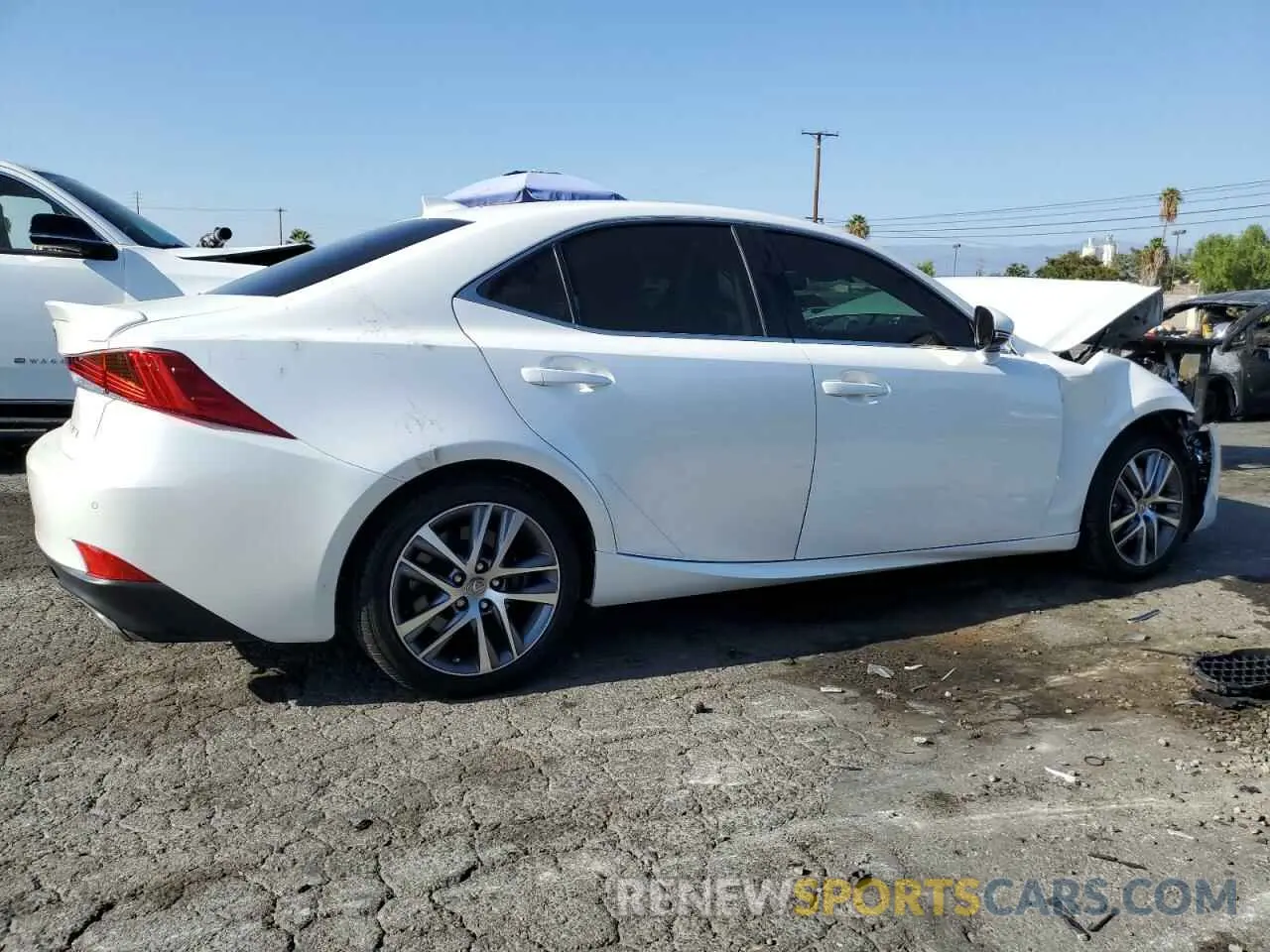 3 Photograph of a damaged car JTHDA1D26L5106278 LEXUS IS 2020