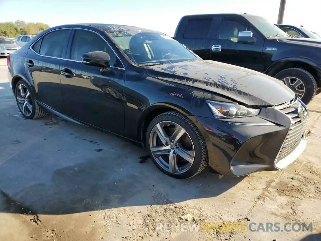 4 Photograph of a damaged car JTHDA1D2XL5102329 LEXUS IS 2020