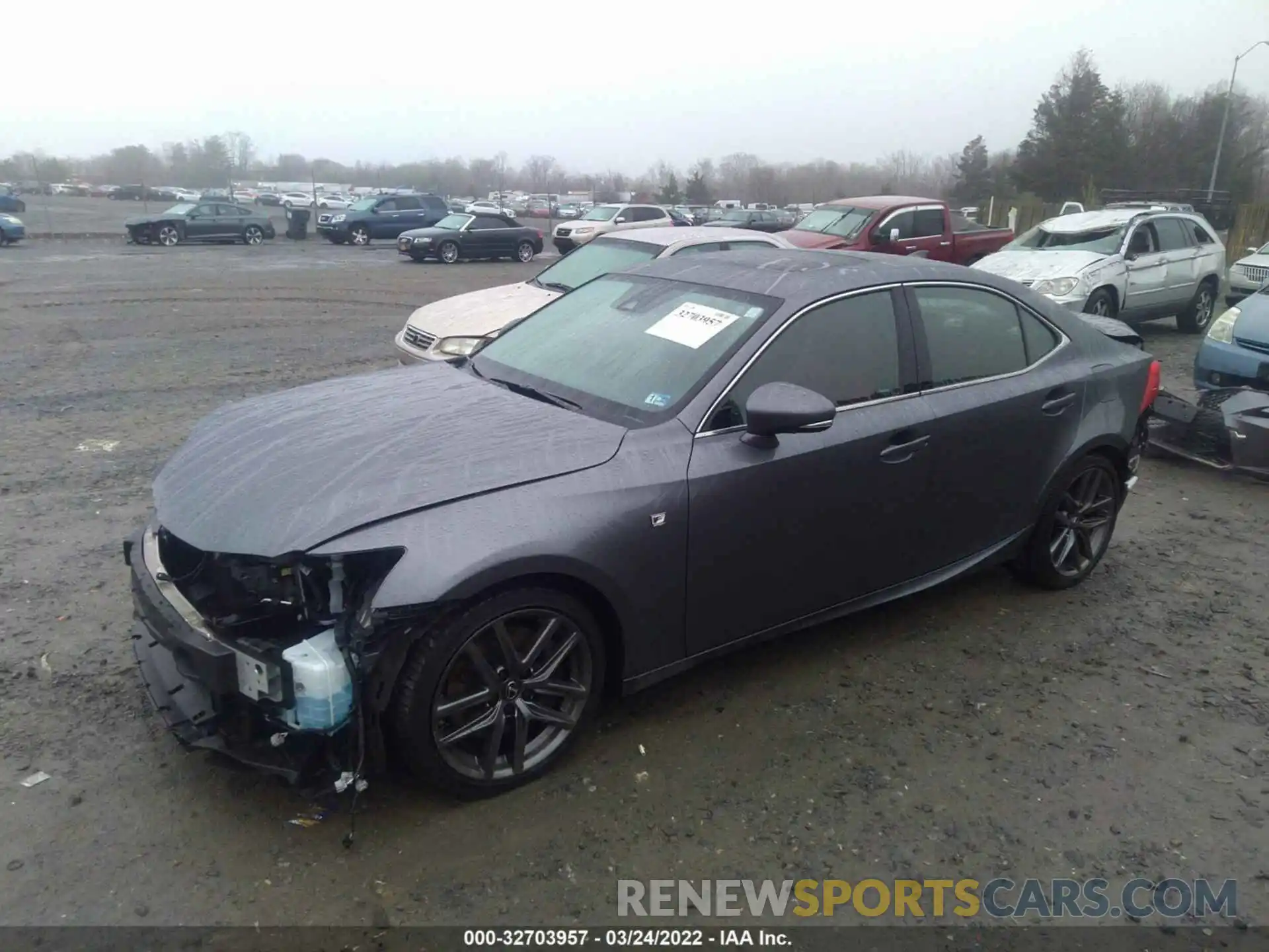 2 Photograph of a damaged car JTHG81F21L5041104 LEXUS IS 2020