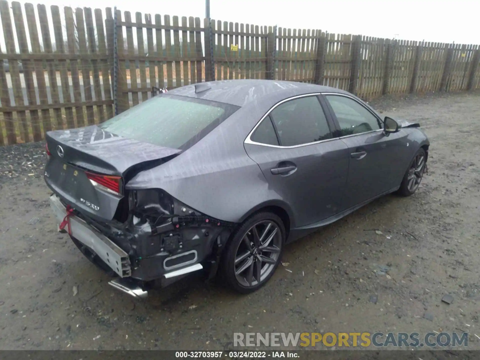 4 Photograph of a damaged car JTHG81F21L5041104 LEXUS IS 2020