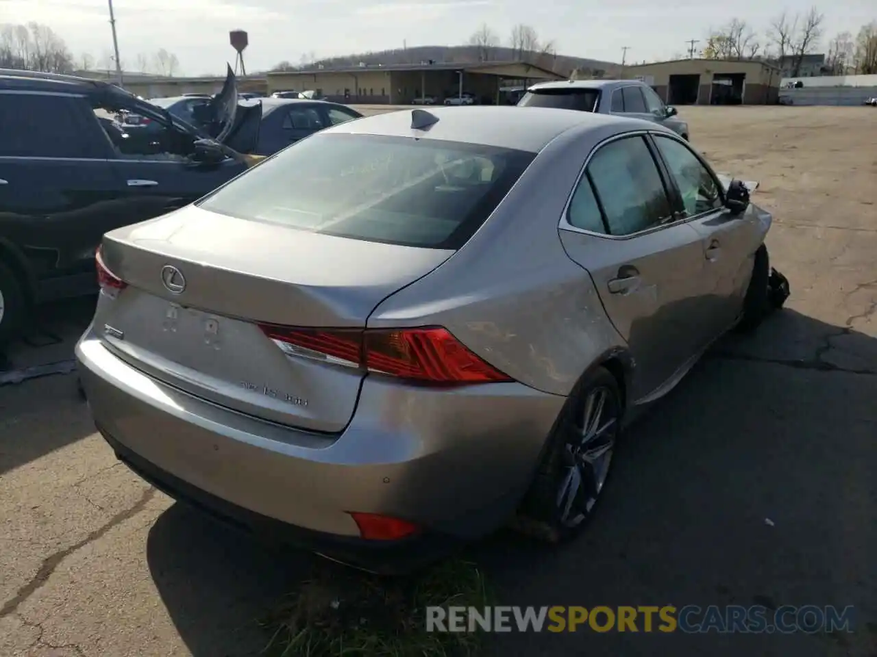 4 Photograph of a damaged car JTHG81F21L5042950 LEXUS IS 2020