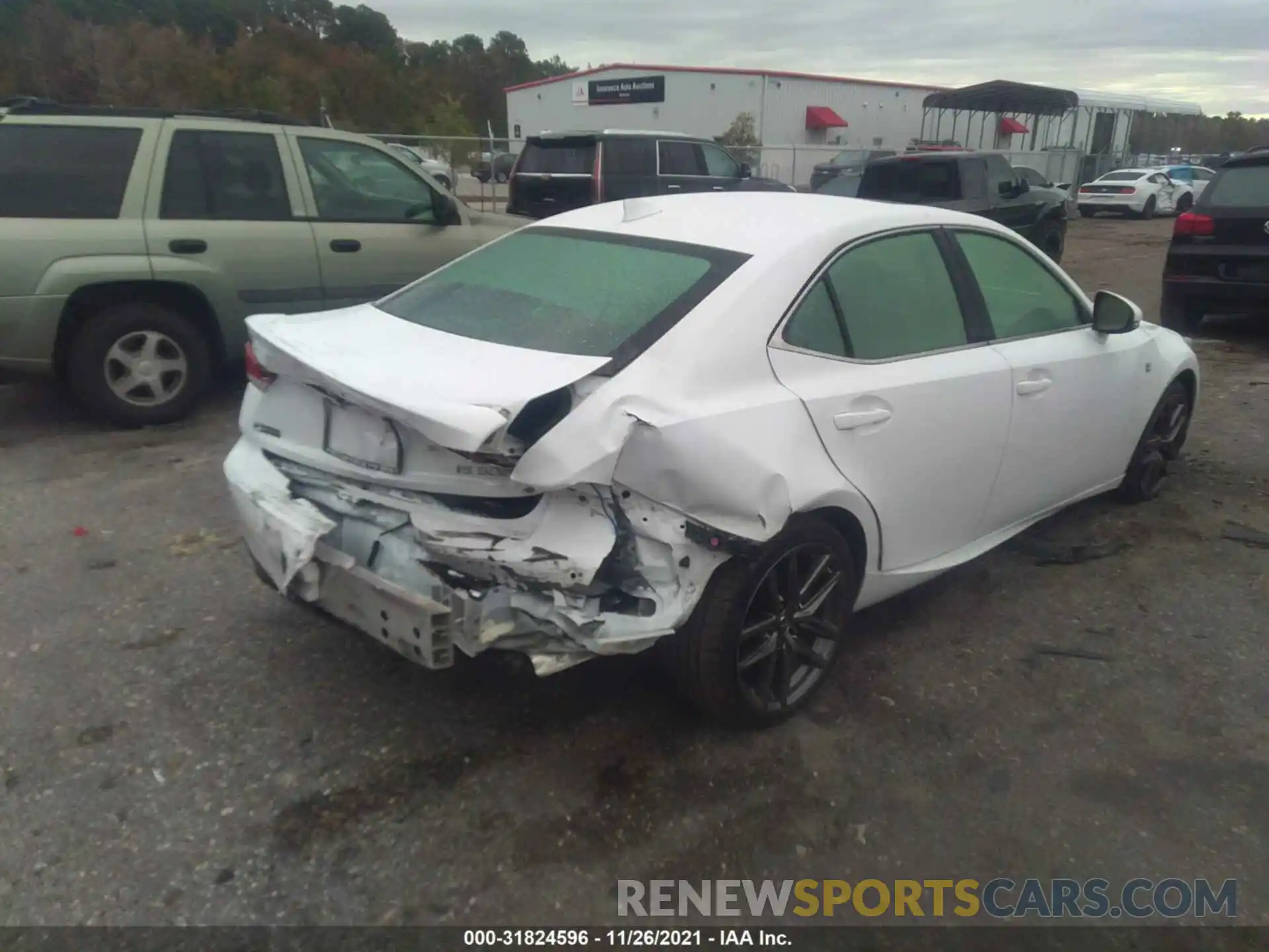 6 Photograph of a damaged car JTHGA1D20L5104510 LEXUS IS 2020