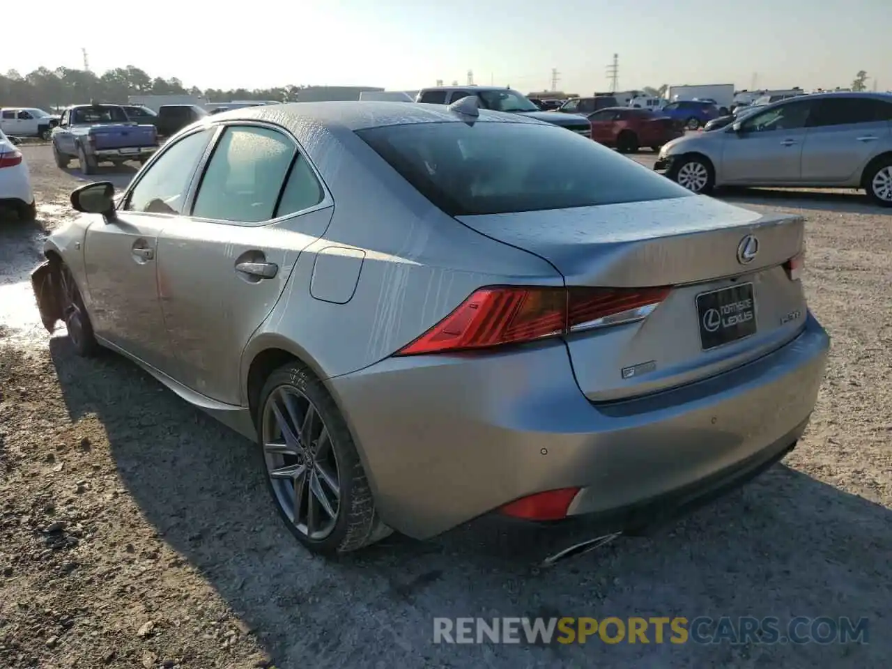 3 Photograph of a damaged car JTHGA1D23L5101777 LEXUS IS 2020