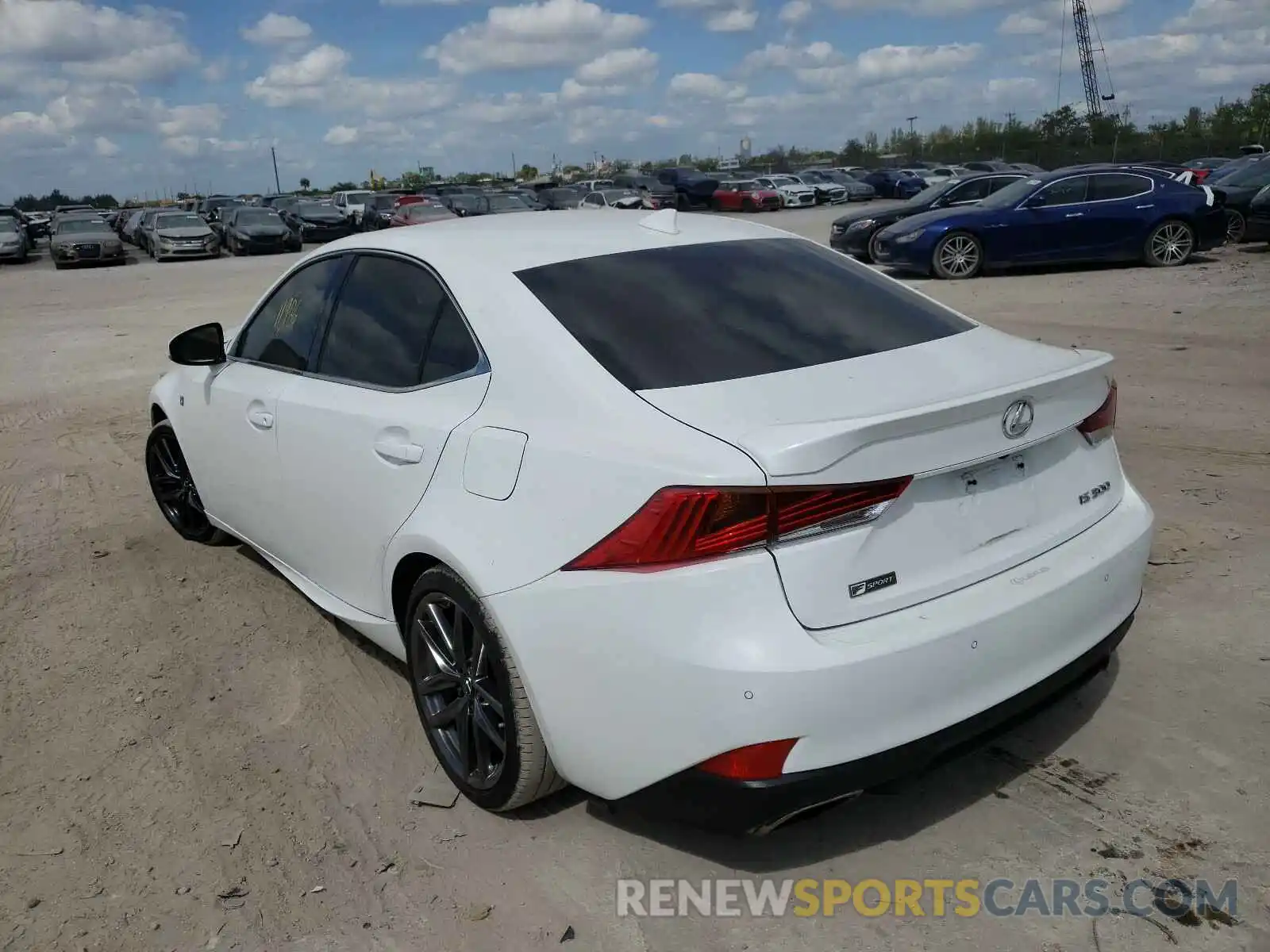 3 Photograph of a damaged car JTHGA1D23L5104842 LEXUS IS 2020