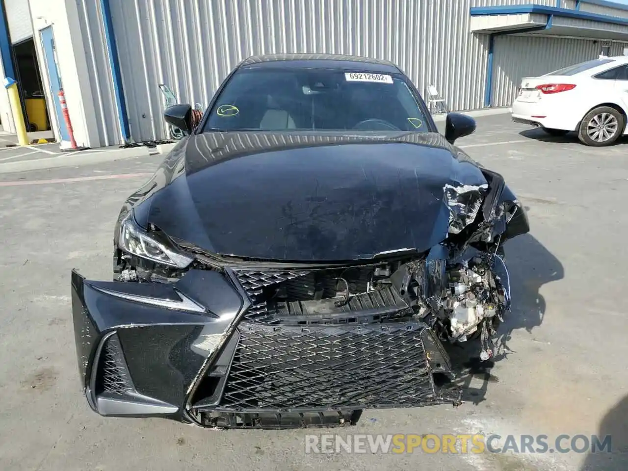 5 Photograph of a damaged car JTHGA1D24L5104929 LEXUS IS 2020