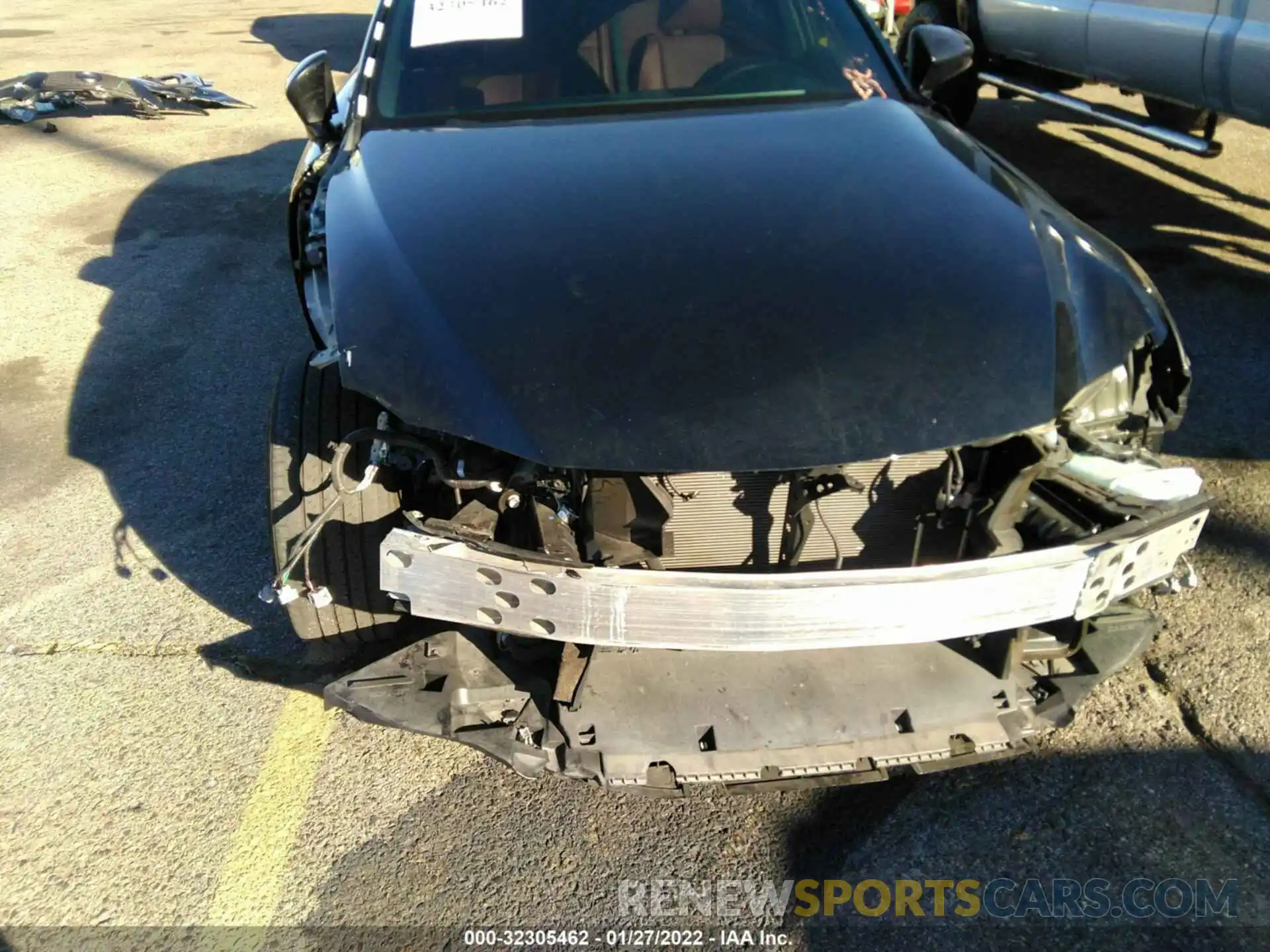 6 Photograph of a damaged car JTHGA1D26L5101790 LEXUS IS 2020