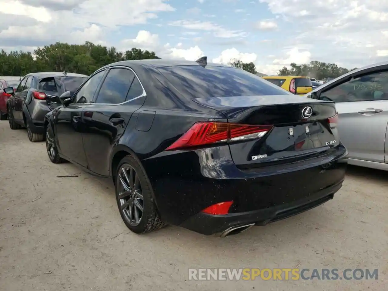 3 Photograph of a damaged car JTHGA1D26L5102549 LEXUS IS 2020