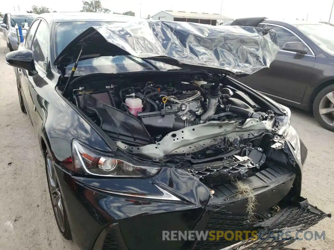 9 Photograph of a damaged car JTHGA1D26L5102549 LEXUS IS 2020