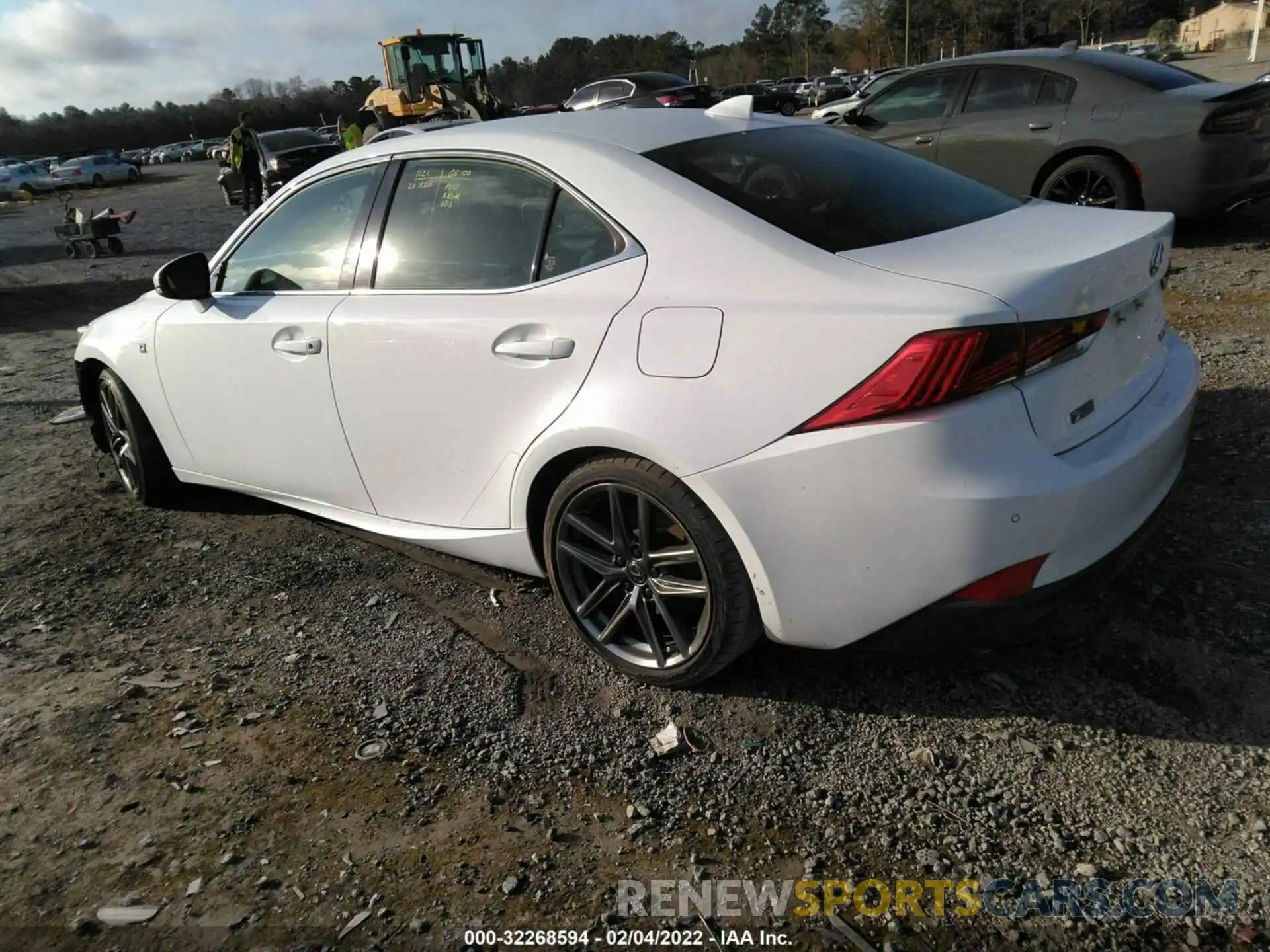 3 Photograph of a damaged car JTHGA1D26L5102695 LEXUS IS 2020