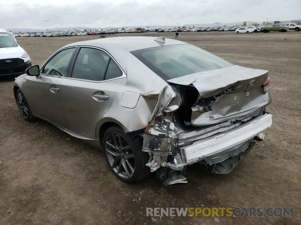 3 Photograph of a damaged car JTHGA1D26L5102731 LEXUS IS 2020