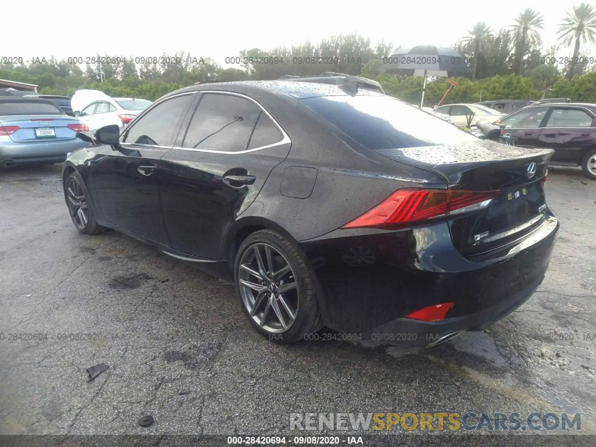 3 Photograph of a damaged car JTHGA1D27L5102768 LEXUS IS 2020