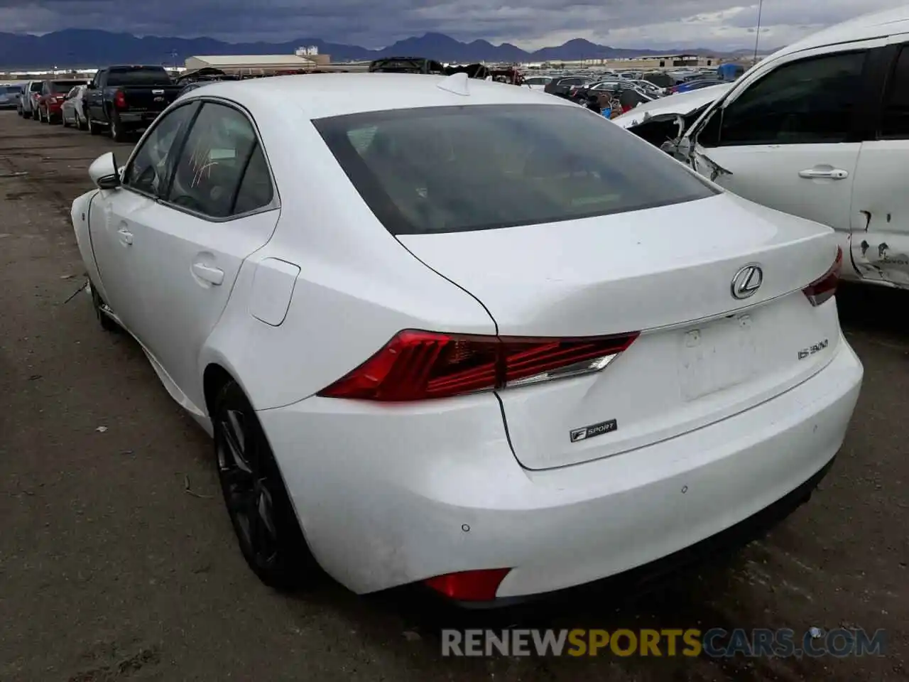 3 Photograph of a damaged car JTHGA1D28L5105033 LEXUS IS 2020