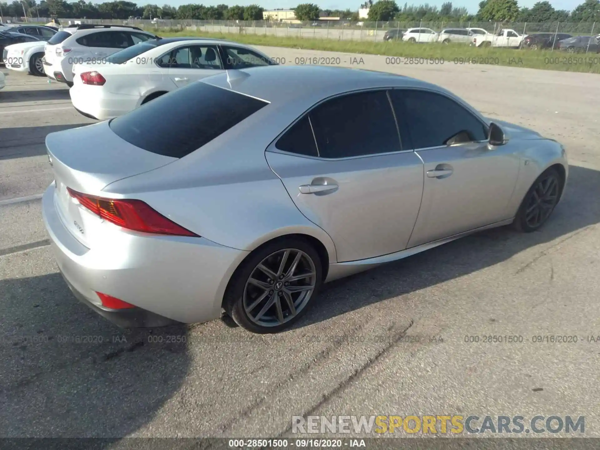 4 Photograph of a damaged car JTHGA1D2XL5102134 LEXUS IS 2020