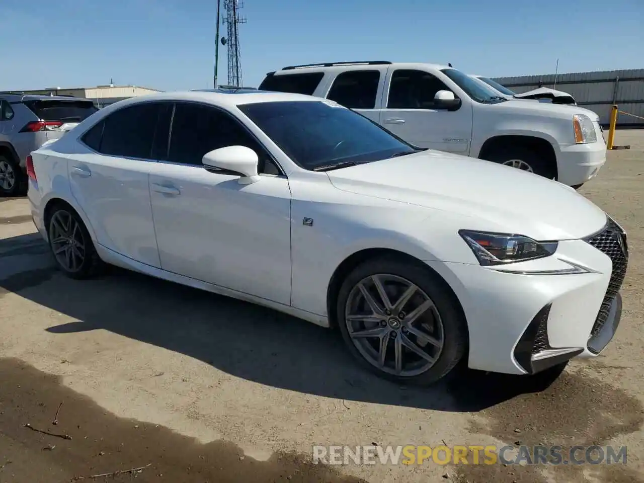 4 Photograph of a damaged car JTHGZ1B21L5035516 LEXUS IS 2020