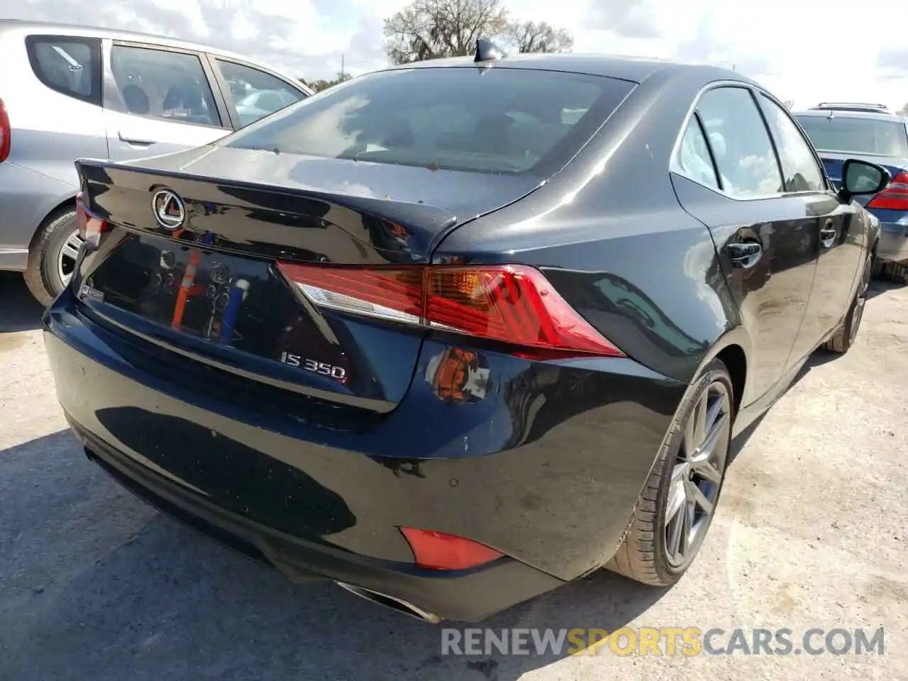 4 Photograph of a damaged car JTHGZ1B21L5036469 LEXUS IS 2020