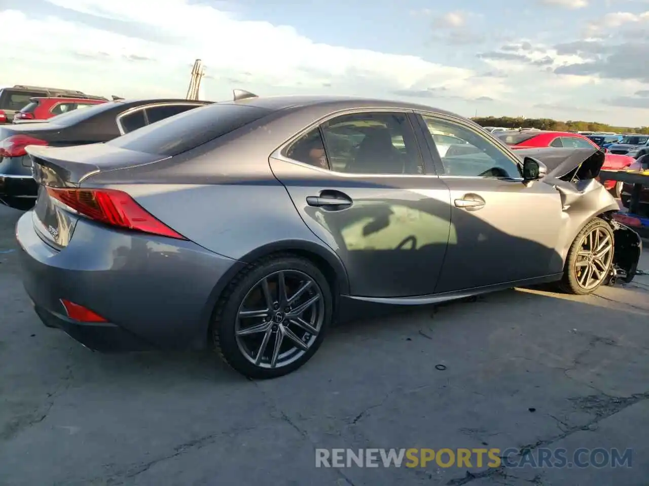 3 Photograph of a damaged car JTHGZ1B23L5036361 LEXUS IS 2020