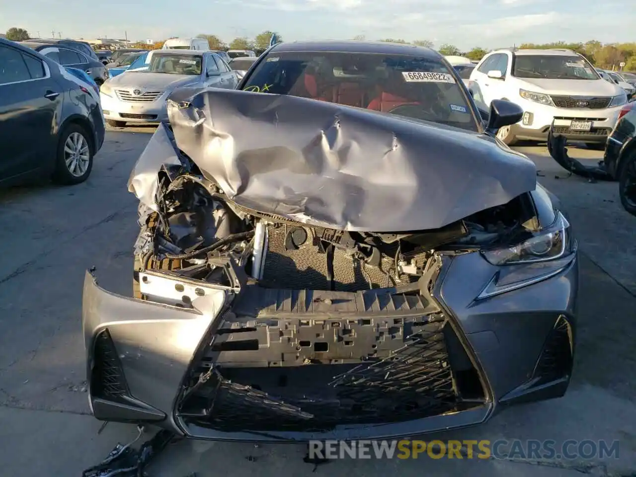 5 Photograph of a damaged car JTHGZ1B23L5036361 LEXUS IS 2020