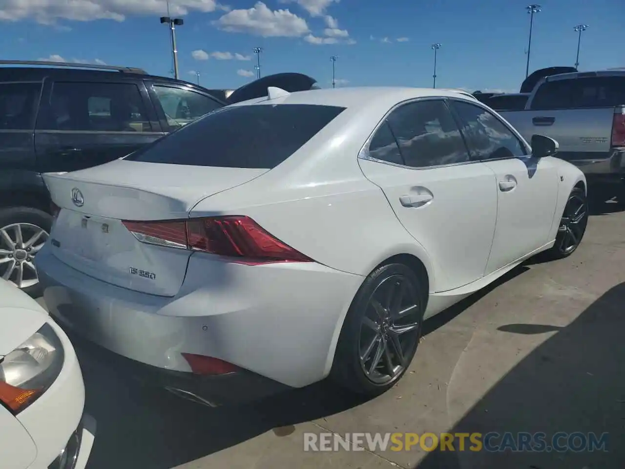 4 Photograph of a damaged car JTHGZ1B23L5036831 LEXUS IS 2020