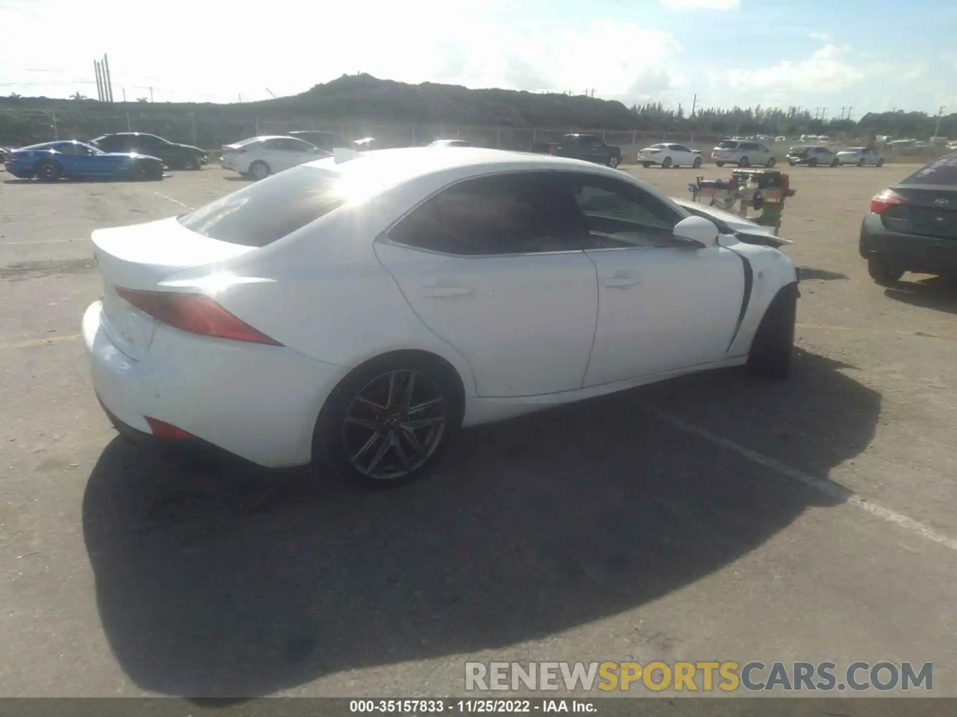 4 Photograph of a damaged car JTHGZ1B24L5037048 LEXUS IS 2020