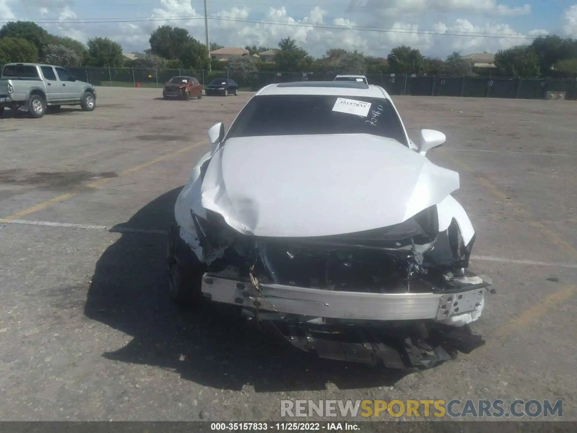 6 Photograph of a damaged car JTHGZ1B24L5037048 LEXUS IS 2020