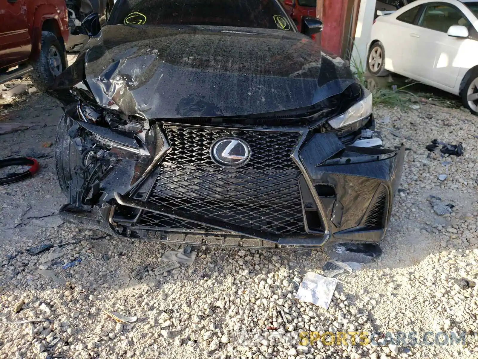 9 Photograph of a damaged car JTHGZ1B26L5036158 LEXUS IS 2020