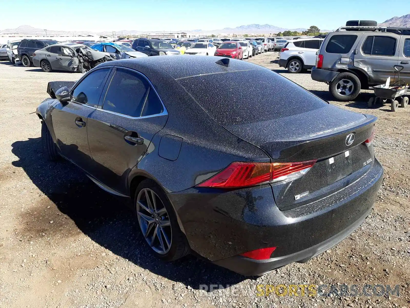 3 Photograph of a damaged car JTHGZ1B27L5036184 LEXUS IS 2020