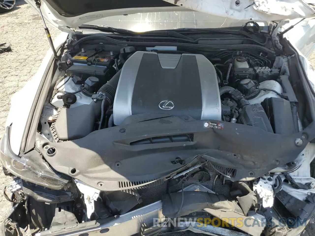 11 Photograph of a damaged car JTHGZ1B27L5037044 LEXUS IS 2020