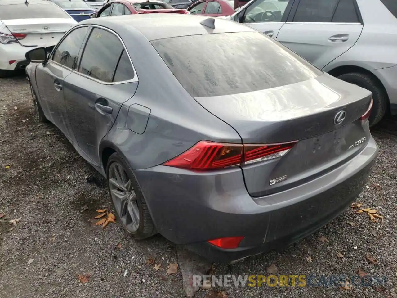 3 Photograph of a damaged car JTHGZ1E25L5017645 LEXUS IS 2020