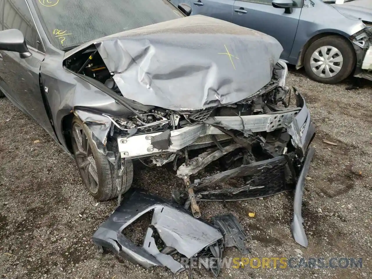 9 Photograph of a damaged car JTHGZ1E25L5017645 LEXUS IS 2020