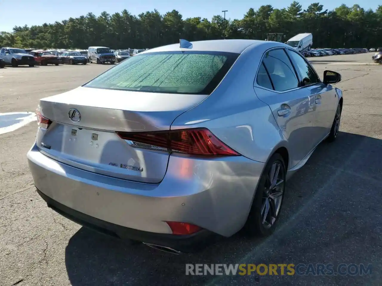 4 Photograph of a damaged car JTHGZ1E25L5017659 LEXUS IS 2020