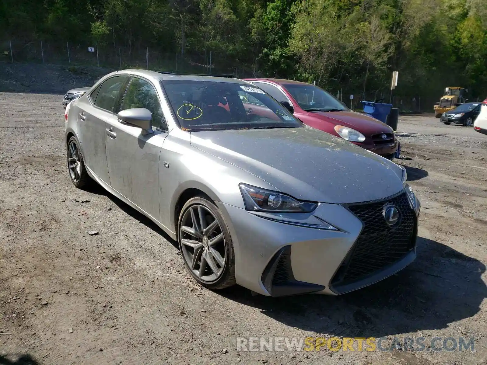 1 Photograph of a damaged car JTHGZ1E26L5017931 LEXUS IS 2020