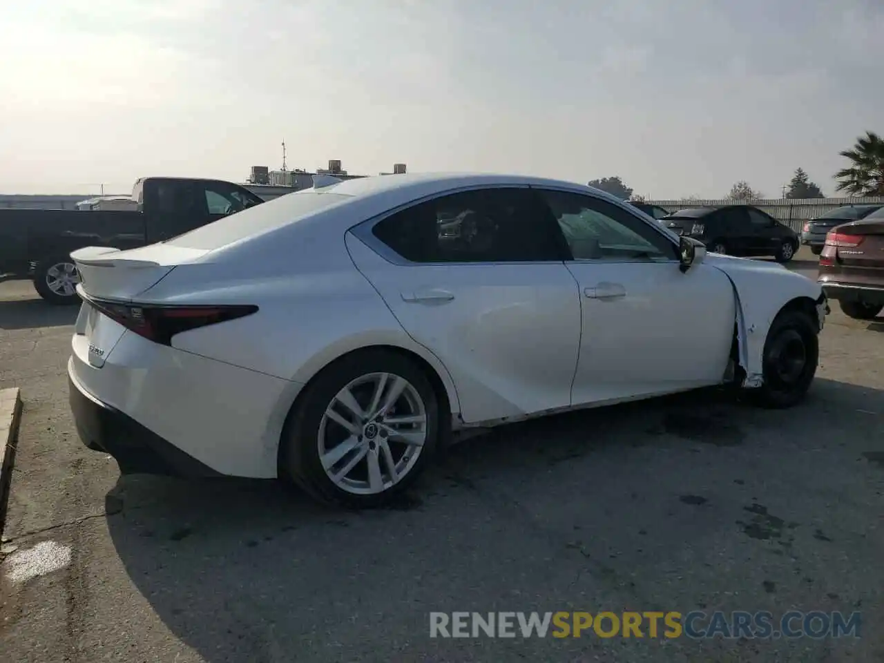 3 Photograph of a damaged car JTHAA1D20M5109746 LEXUS IS 2021