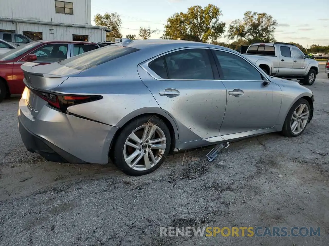 3 Photograph of a damaged car JTHAA1D20M5112601 LEXUS IS 2021