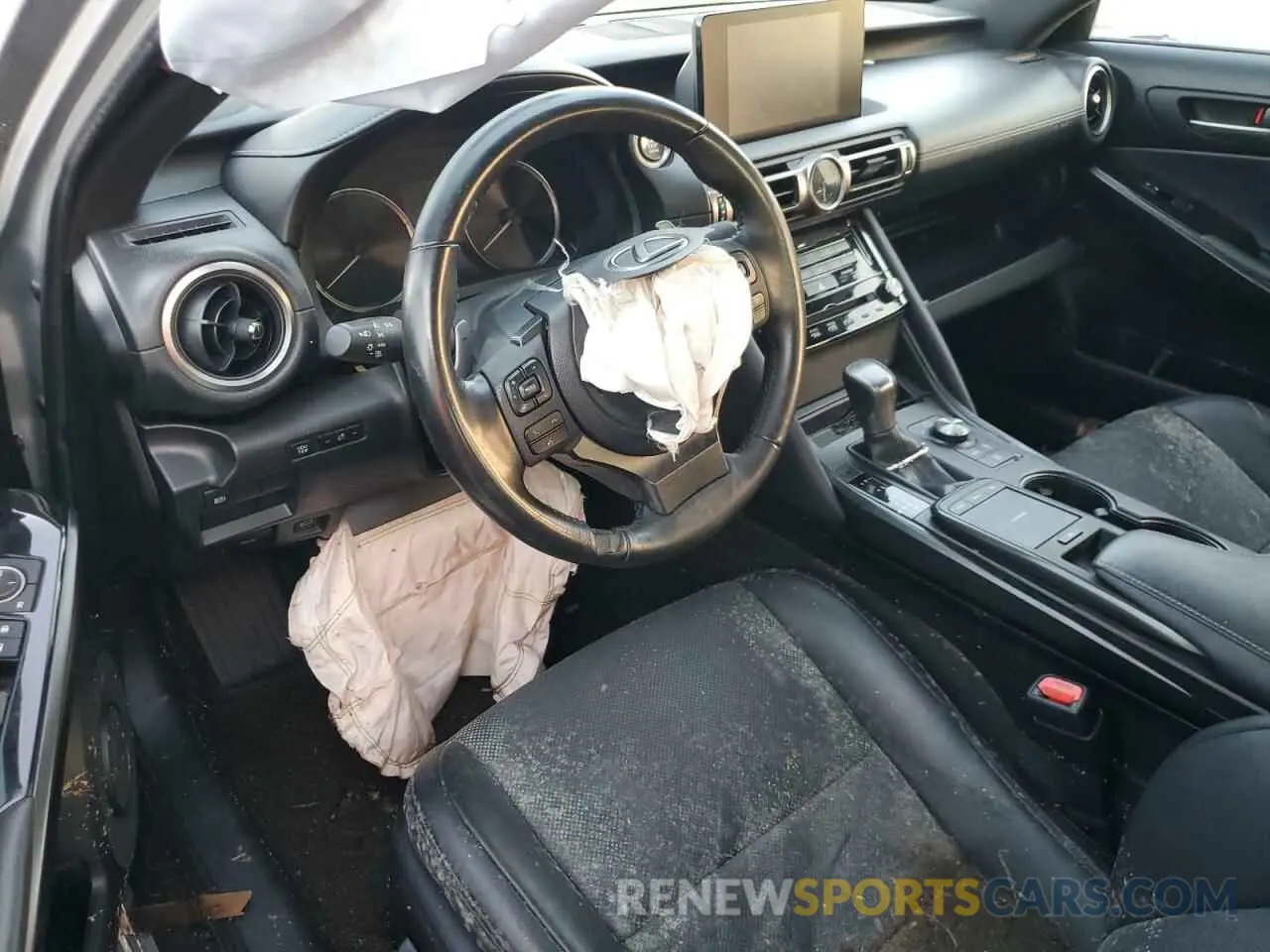 8 Photograph of a damaged car JTHAA1D20M5112601 LEXUS IS 2021