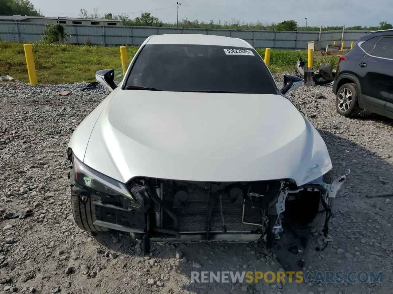 5 Photograph of a damaged car JTHAA1D20M5116163 LEXUS IS 2021