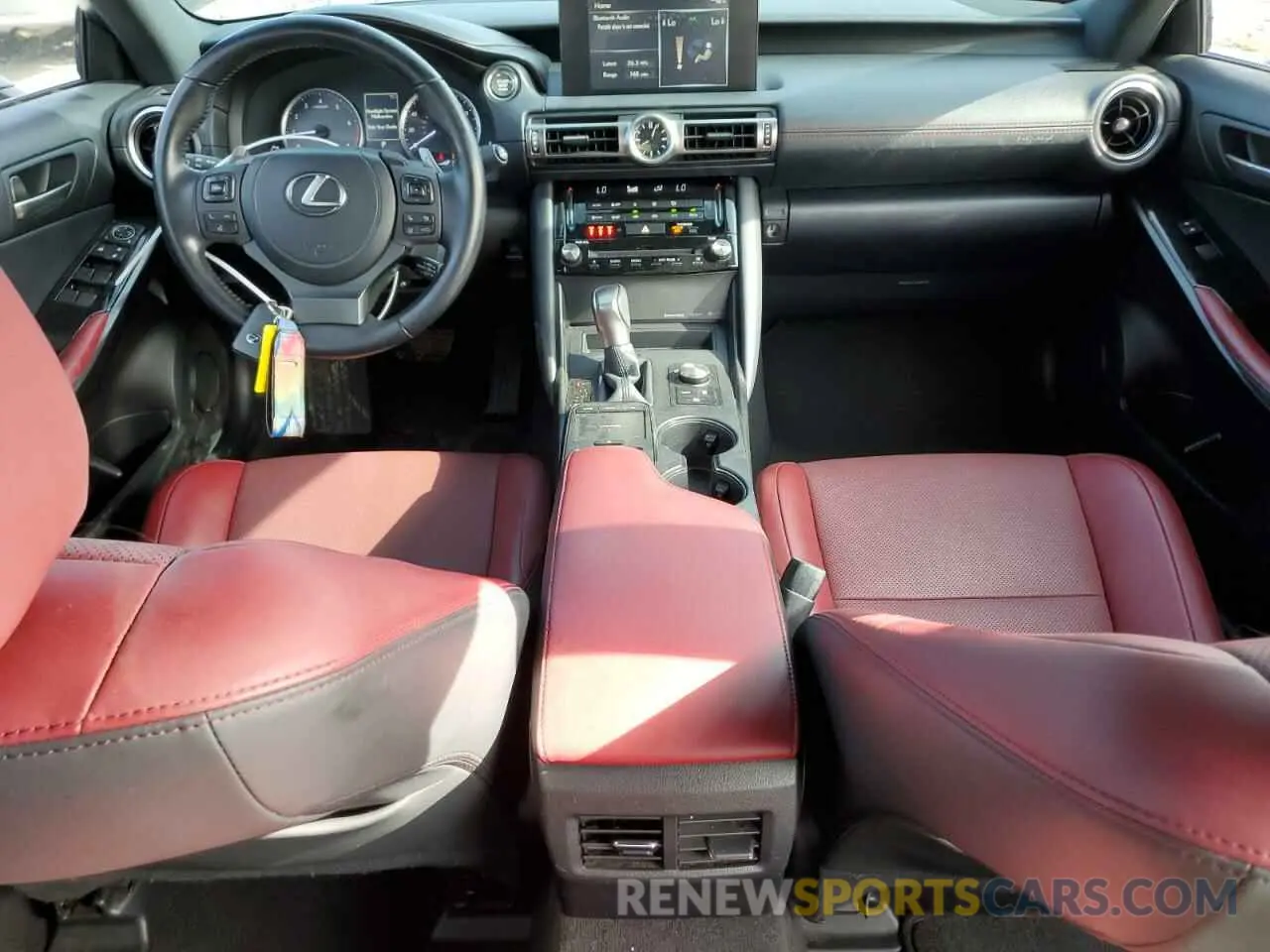 8 Photograph of a damaged car JTHAA1D20M5116163 LEXUS IS 2021