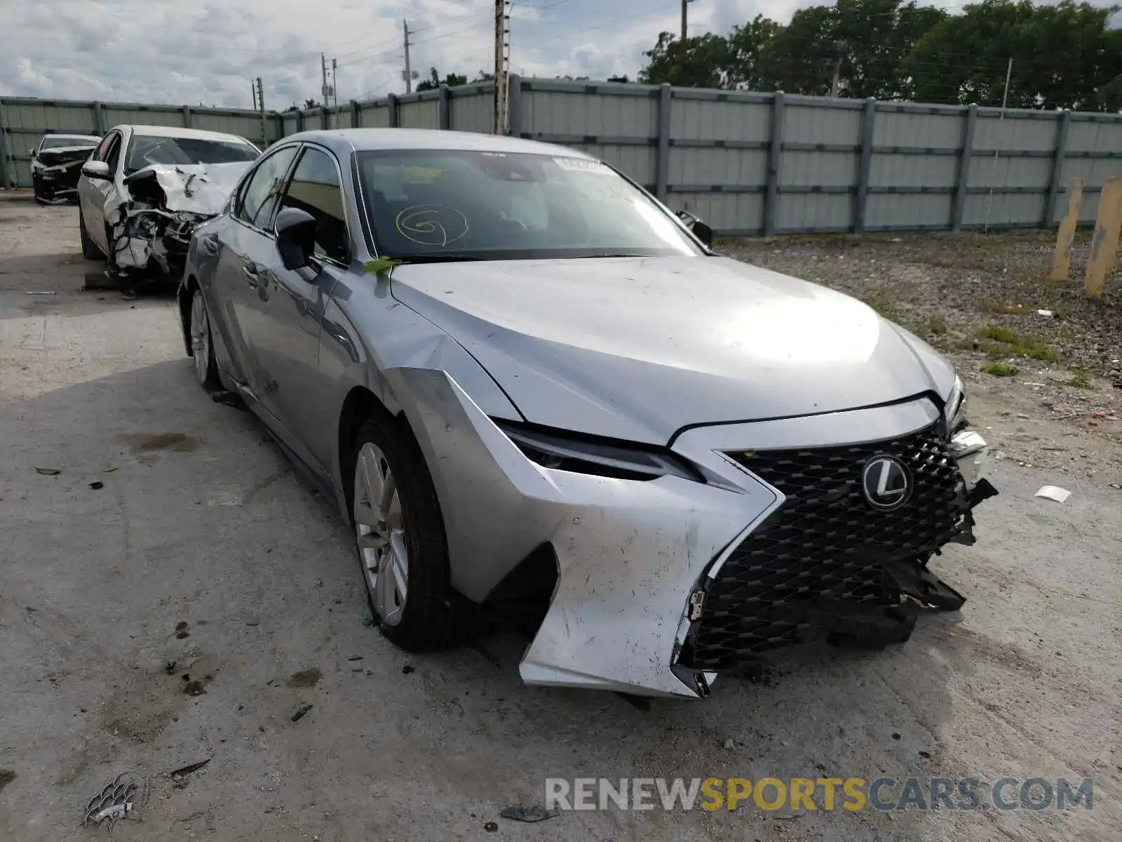 9 Photograph of a damaged car JTHAA1D22M5110249 LEXUS IS 2021