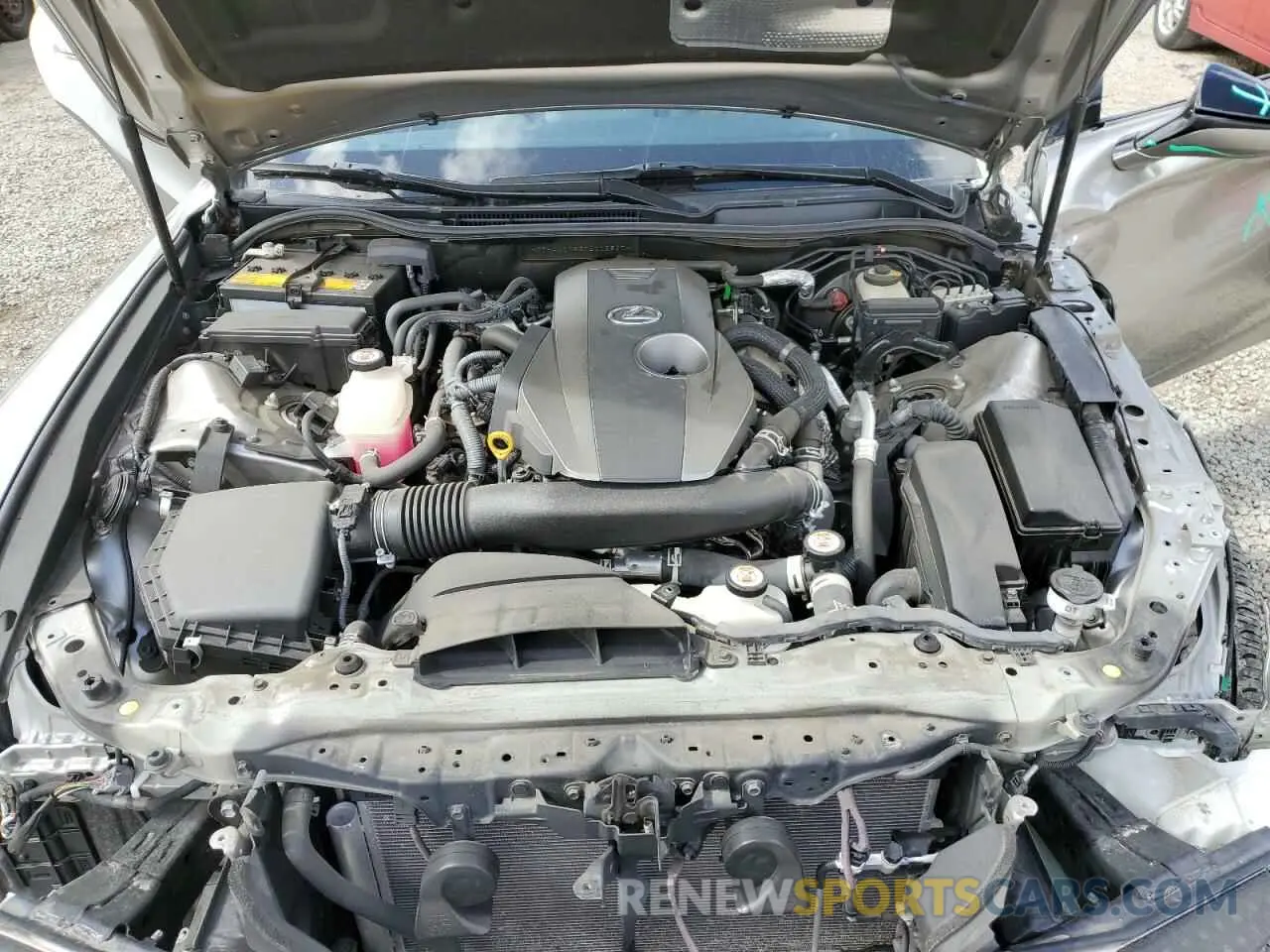 11 Photograph of a damaged car JTHAA1D23M5112947 LEXUS IS 2021