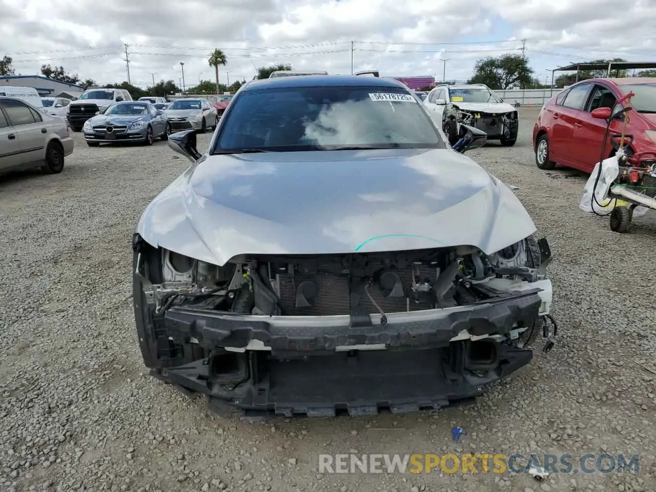 5 Photograph of a damaged car JTHAA1D23M5112947 LEXUS IS 2021