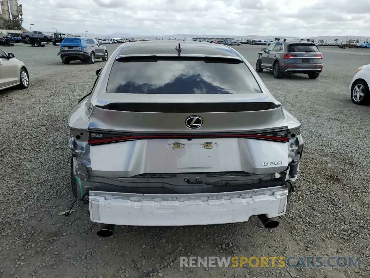 6 Photograph of a damaged car JTHAA1D23M5112947 LEXUS IS 2021